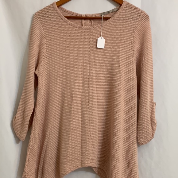 EUC COIN 1804 SIZE XL WAFFLE SWEATER - Picture 4 of 7